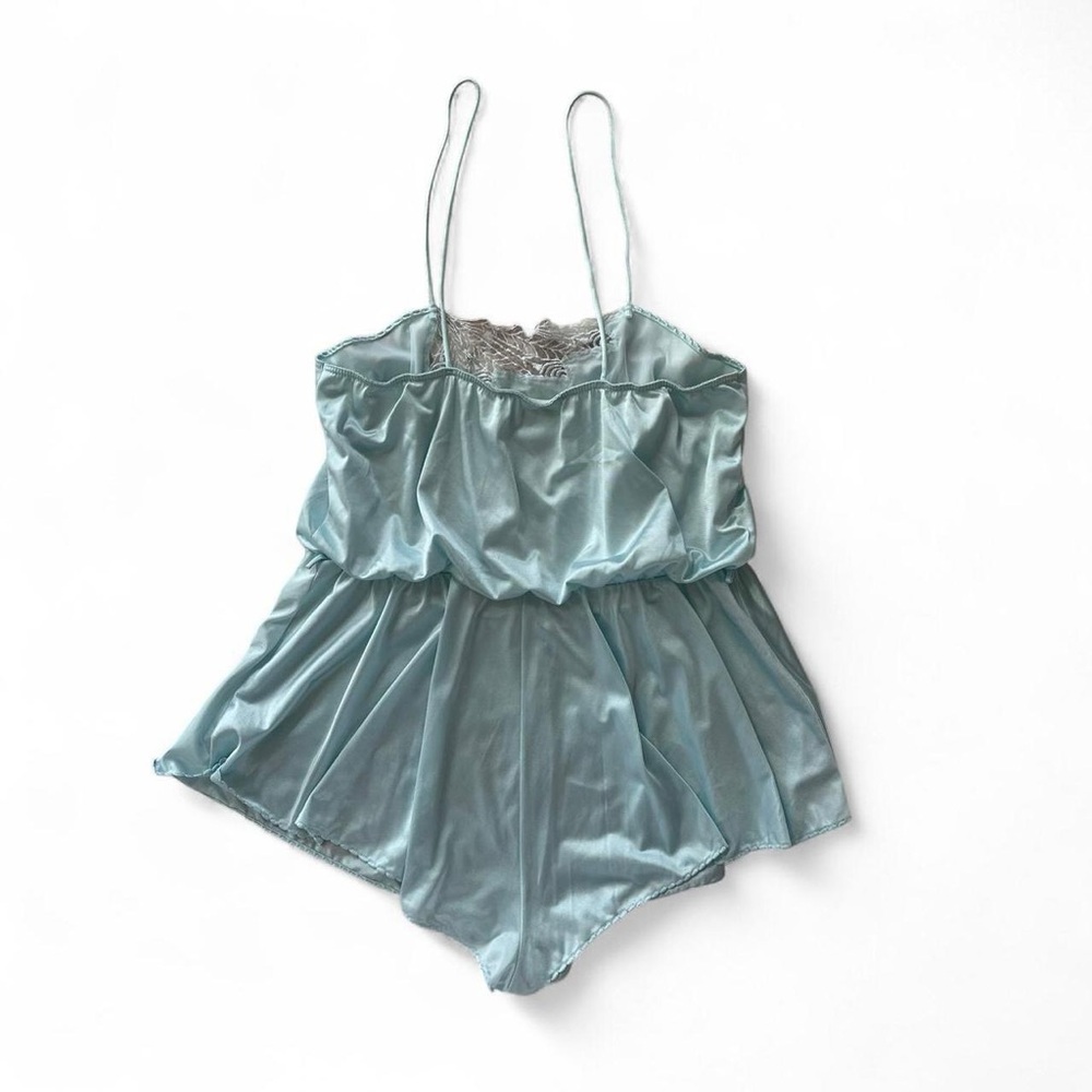 Vintage Blue Romper - Picture 2 of 4